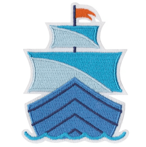 Hovedbilde "Seilskip" patch 
