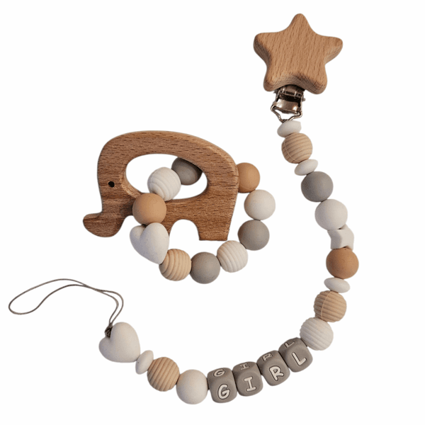 Klips -Stjerne Drivved