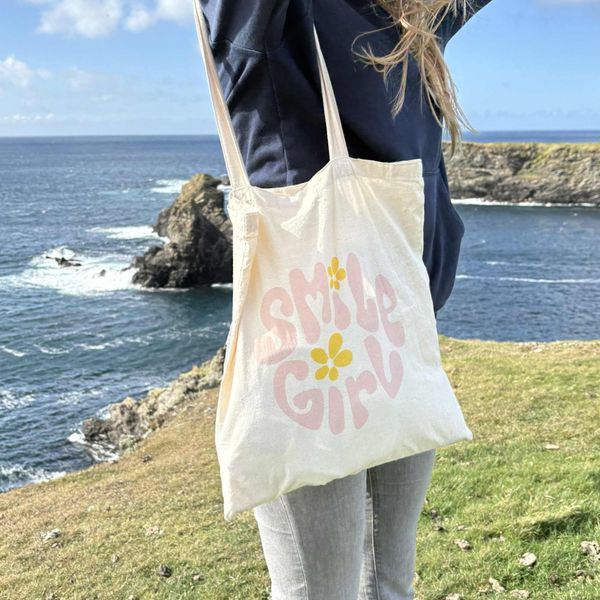 "Smile Girl" Totebag
