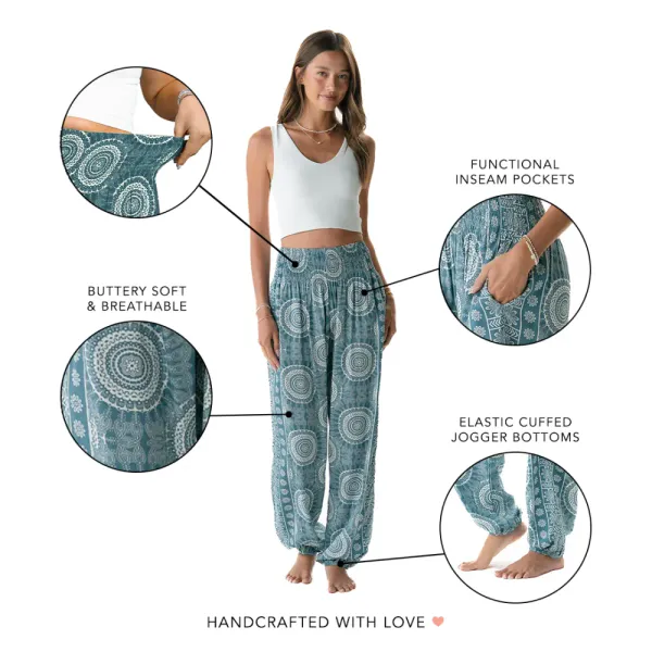 "Azores" pants m/lommer fra Lotus and Luna