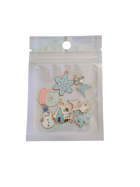 "Christmas Day" Charms Pastell Mix