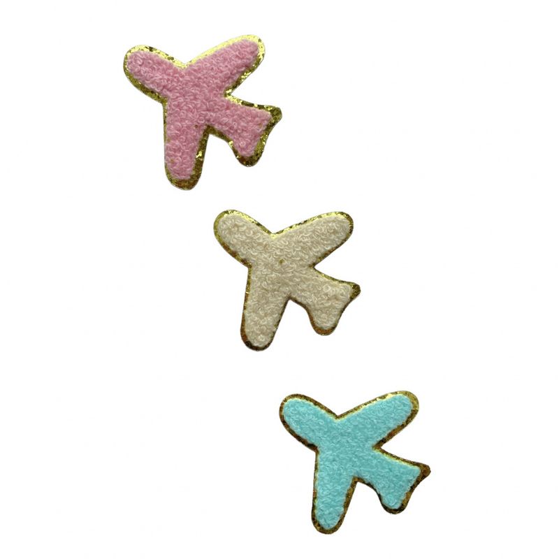 Chenille FLY med glitter gullkant