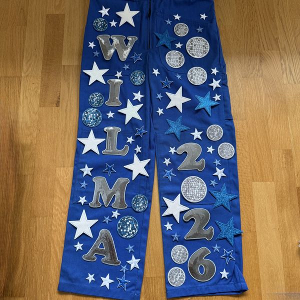"Discostar" Bl&aring;  Patch