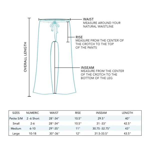 "Cabana Pants" Elemental Blue