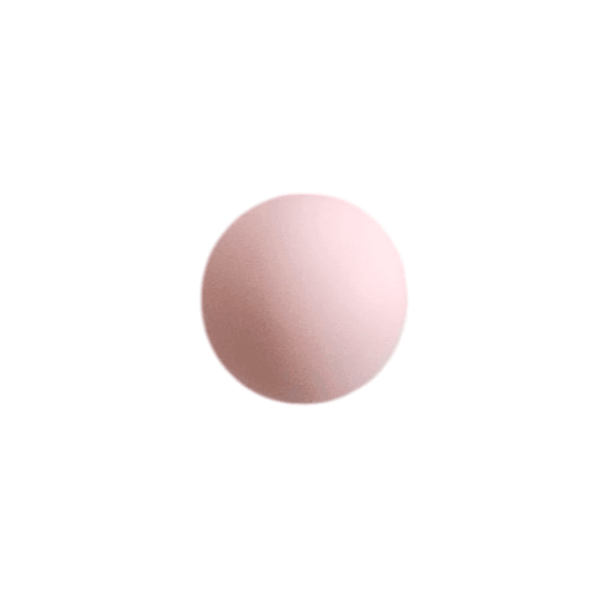 Hovedbilde 10 pk Silikonperler - Rund Rosa