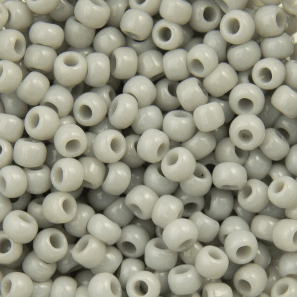 TOHO perler - Opaque Gray-8/0 mm