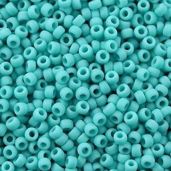 TOHO perler - Opaque Turquoise-8/0 mm