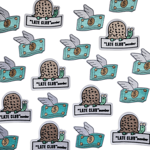 "Flying Dollars" Turkis patch