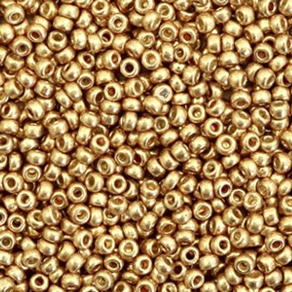Miyuki perler - Duracoat Galvanized Champagne Gold- 11/0 